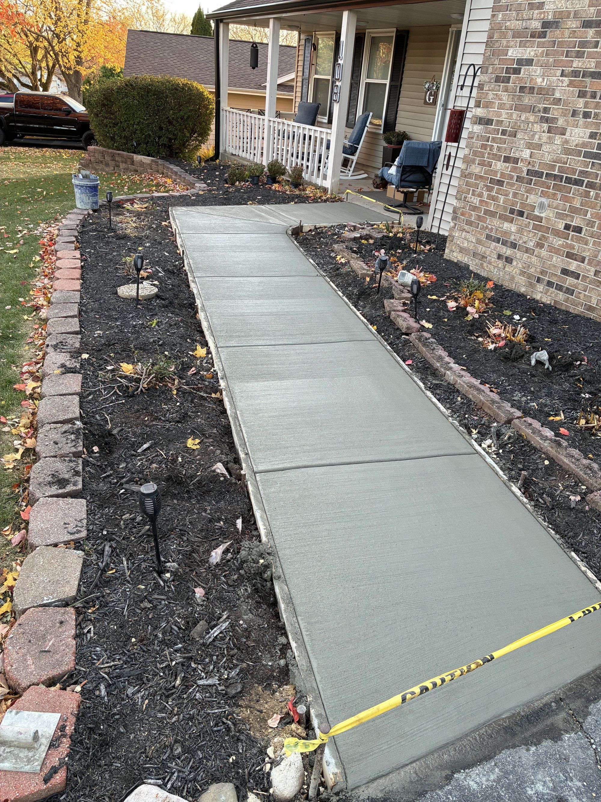 Outstanding Concrete Sidewalk Installation from Kimble's Crete